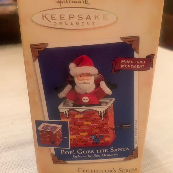 Hallmark Keepsake Ornament Pop! Goes the Santa🎅 - Picture 1 of 4
